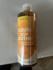 Kacia Pure Liquid Soy Lecithin 8fl fl oz Pack of 1 Bottle
