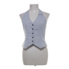 H&M, Neckholder Top, Größe: 38, MODERN CLASSIC, Blau, Damen #iAn