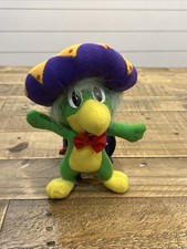 Vintage Jos  Carioca Play By Play Plush The Three Caballeros Disney 9  