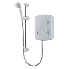 Luxury 10.5 KW Electric Shower with Single Handle Control & Easy-Clean Feature