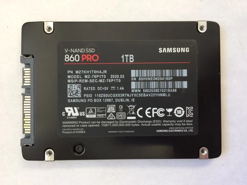 SAMSUNG SATA SSD 4TB 3.84TB 2TB 1.92TB 1TB 960GB 512GB 500GB 480GB 2.5 6Gbps lot