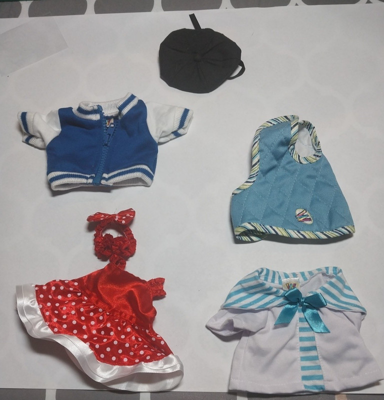 Lot Of ( 5) Varsity Jacket, Pet Coat, Big Hat, Sailor Tumic, Red Dot Party Dres