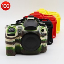 For Nikon D7000 D7100 D7200 D7500 Camera Soft Silicone Protector Skin Case Bag