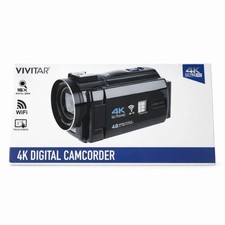Vivitar 4K Ultra HD Digital Camcorder WiFi 48...