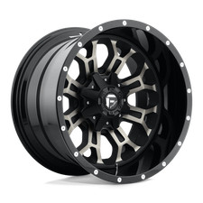 20x9 Fuel Wheels D561 Crush Gloss Machined Double Dark Tint Rims 6x135 1pc