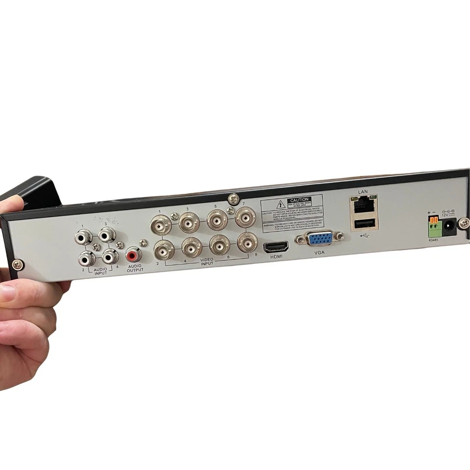 Lorex 4MP 8ch мульти MPX DVR 1HD модель LHA2108-D 1 ТБ /рабочий /w пульт дистанционного управления и кабель - Изображение 3 из 4