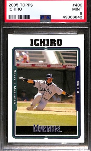 2005 TOPPS #400 ICHIRO PSA 9 Mint 49366842 