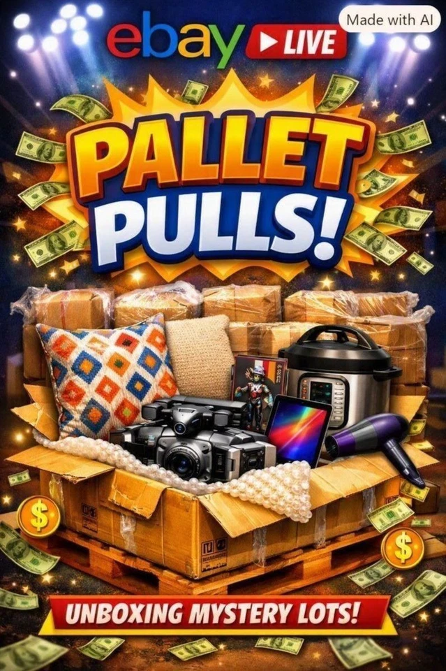 £1 Starts - Random Pallet Pulls - Household Misc Home Items