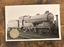 3882. ENGLAND STAVELEY STATION railway Locomotive photograph