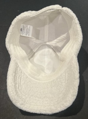 ALO YOGA Micro Sherpa Off-Duty Cap Ivory Hat | eBay display picture 3
