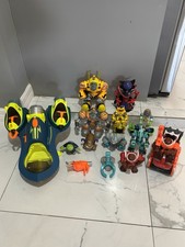 2007 Fisher Price Planet Heroes Lot Figures And Vehicles