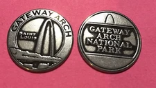 Gateway Arch National Park Saint Louis Collectible Token