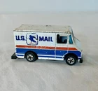 Vintage Hot Wheels "Letter Getter" Diecast White US Mail Truck 1976 Hong Kong