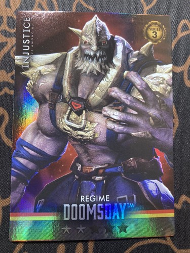 Injustice: Gods Among Us Series 3 Doomsday Regime Holo Foil Card 20/120 - Picture 4 of 4
