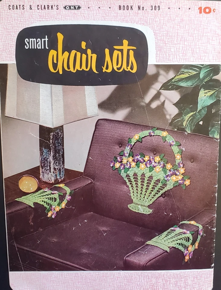 Chair Sets Smart Crochet Patterns By Coats & Clark s6 - Image 4 of 4