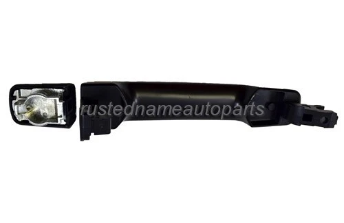 fits Nissan Frontier Outside Exterior Door Handle Smooth Black Front Passenger - Image 2 of 2