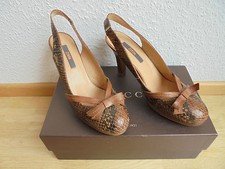 Zinda Designer Leder Pumps NP: 219€ High Heels Schuhe Gr. 38