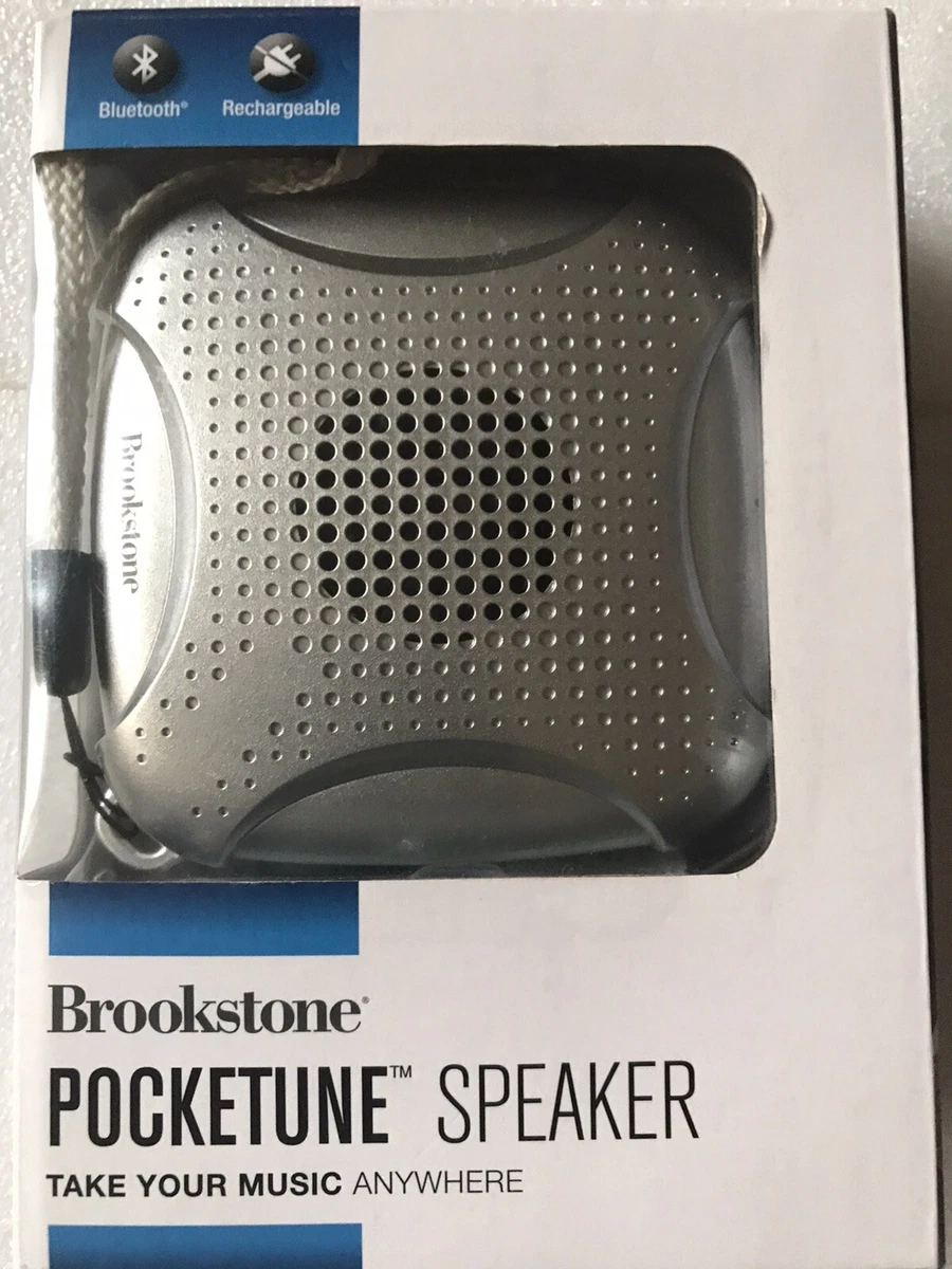 Brookstone pocket speaker discount