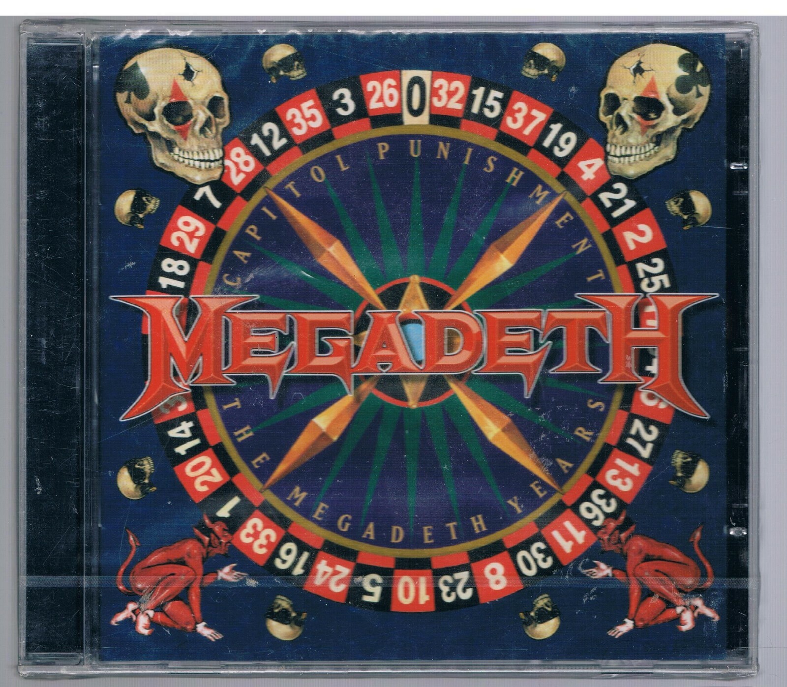 THE MEGADETH YEARS CAPITOL PUNISHMENT CD F.C. SIGILLATO!!!