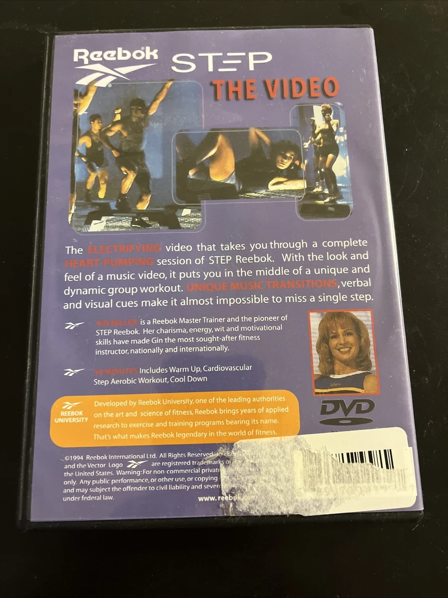 Step Reebok The Video DVD Gin Miller 689076141727 eBay