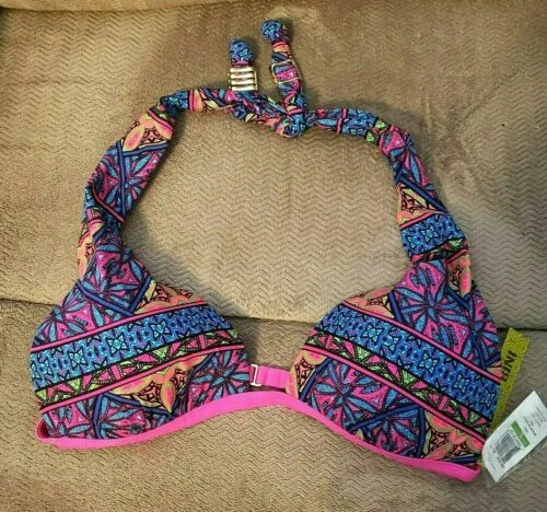 Traje de Baño geométrica Poliéster GB para Mujeres