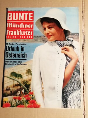 BUNTE - 23 - 1963 - 05.06.1963 - MARIA SCHELL / URLAUB IN ÖSTERREICH