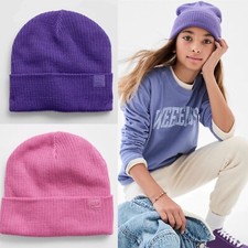 17 GAP Kids Big Girls Logo Beanie, NWT