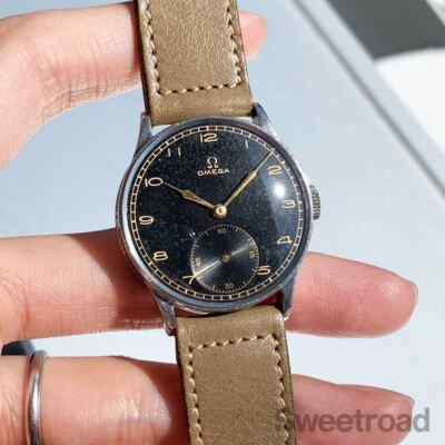Omega 30mm Caliber Cal.30T1 Vintage Stainless Steel Manual