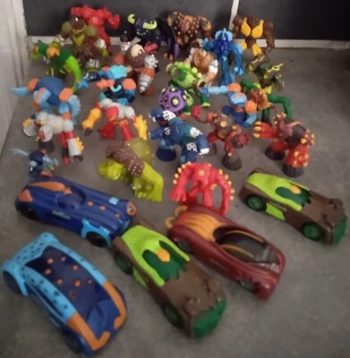 Vintage: Joli lot de 23 figurines + 5 voitures GORMITI C63 - Photo 1/4