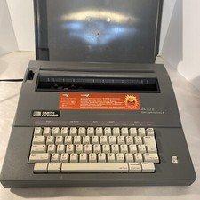 Smith Corona SL 575 5A-A Electronic Typewriter Works But Needs Repair See Photos thumbnail