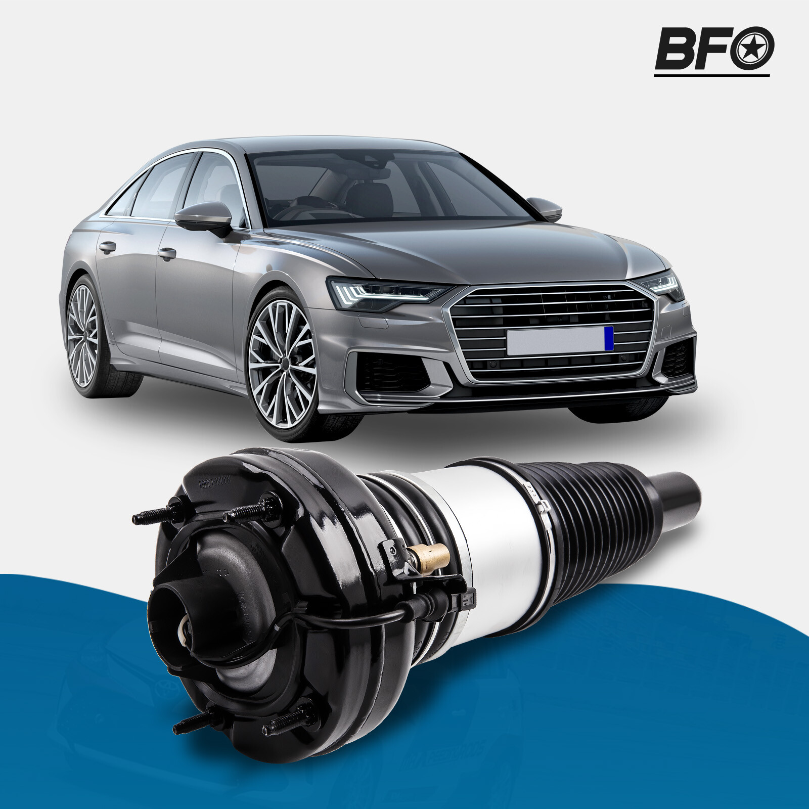 Front L/ R Air Ride Suspension Strut Shock for Audi A8 S8 4H Bentley Mulsanne