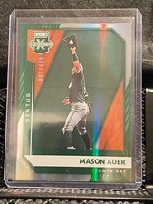 Mason Auer 2021 Elite Extra Status Red #'/499 - #161 Rays
