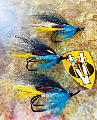3 V Fly All Sizes Ultimate Signature IBS Double Salmon Flies All Sizes