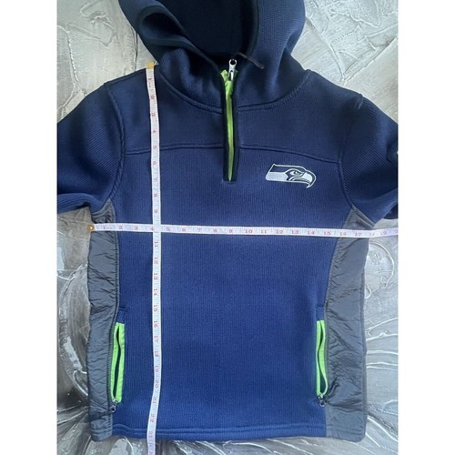 Seattle Seahawks NFL Youth Jacket W/ Embroidered Logo On Front & Back~Size L/XL - Picture 12 of 16