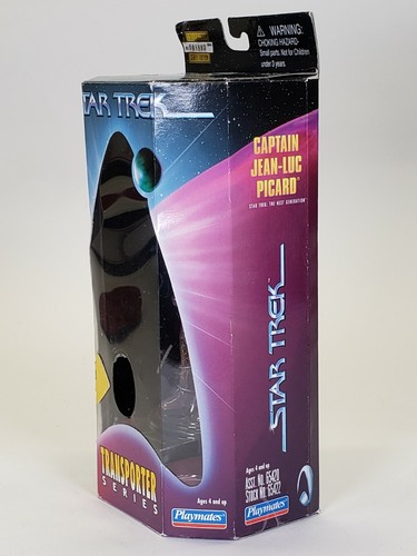 1998 Playmates Star Trek Transporter Series Captain Jean-Luc Picard Figure 5" - Picture 3 of 9