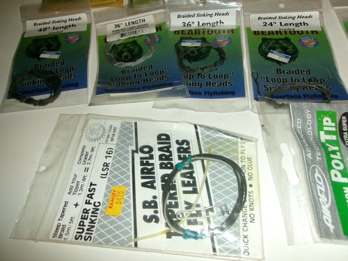 Lot of 13 Assorted Sink Head, Mini-Head Kit. Etc. Fly Fishing - NOS* - Picture 3 of 5