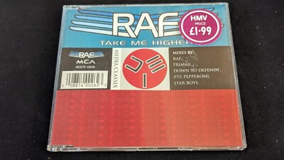 RAF   Take Me Higher - Cd single
