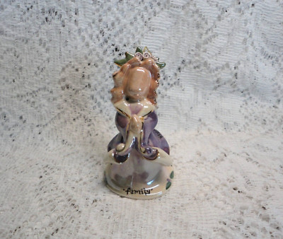 BLUE SKY 2001 ''FAMILY'' ANGEL~ORNAMENT~SIGNED HEATHER GOLDMINC