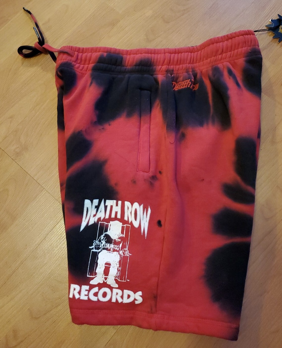 FILA DEATH ROW RECORDS CRAVATTA TINTURA PILE SNOOP PANTALONCINI SCARPE GRANDI PALACE NUOVI