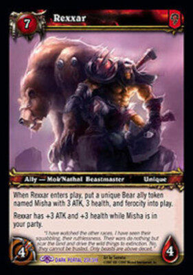 1x Rexxar - Epic Near Mint Through the Dark Portal | eBay
