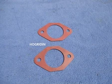 1978 - 1989 Harley Davidson carburetor carb intake Keihin Manifold Gasket PAIR