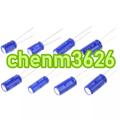 1PCS NEW 2.7V Farad capacitor 1F 2F 3.3F 5F 7F 10F 15F 20F supercapacitor #YT