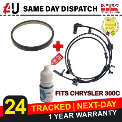 REAR LEFT ABS SENSOR & ABS PICK UP RING FOR CHRYSLER 300C 300 C (2004-2012)