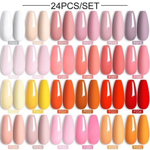 20/24PCS Smalto Gel Termico Set 3 Strati Temperatura Smalto Cambia Colore - Foto 16 di 90