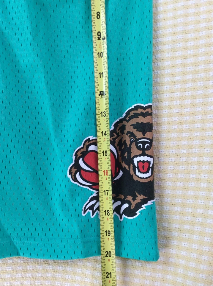 Pantalones Cortos Mitchell Ness Madera Dura Clásicos Juveniles Memphis Grizzlies Retro Talla L Foto 3 de 4