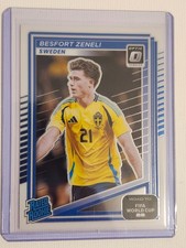 2025-26 donruss road to fifa world cup optic #242 besfort zeneli rated rookie