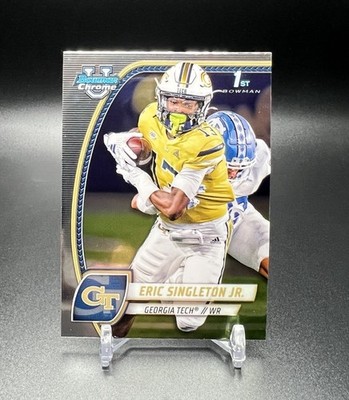 2024 Bowman U Chrome ERIC SINGLETON JR. 1st Bowman #71 Georgia Tech