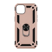 Hybrid HandyhüLle Mit Ring Halterung FüR Iphone 14 – Rosegold