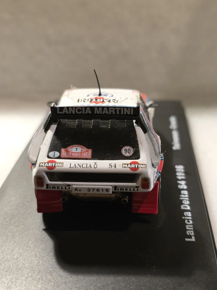 LANCIA DELTA S4 H.TOIVONEN-S.CRESTO RALLY Montecarlo 1986 1:43 - Immagine 3 di 4