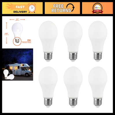 12V Low Voltage LED Light Bulbs, 10W (60W Equivalent), Soft White 3000K, 800 Lum